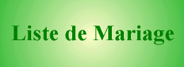 Liste de Mariage